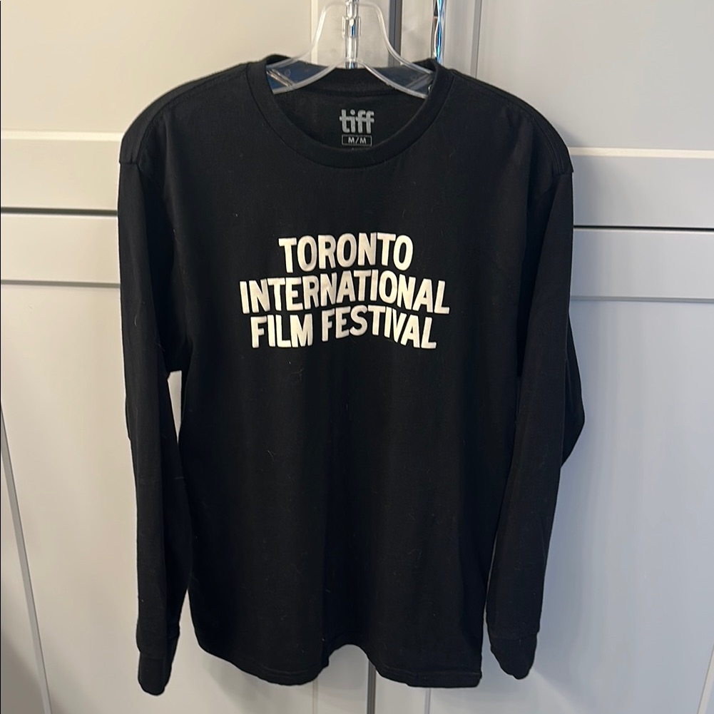 Official Merchtiff Black Toronto International Film Festival Long Sleeve Shirt